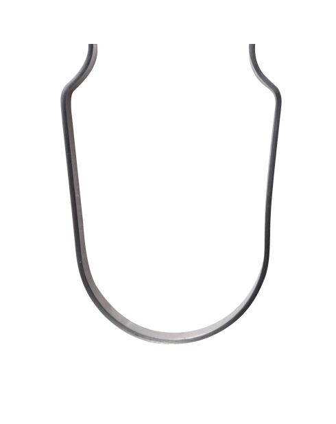 Éplucheur argenté - D. 11x7,0 cm