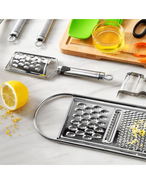 Éplucheur argenté - D. 11x7,0 cm