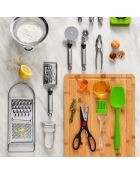 Éplucheur argenté - D. 11x7,0 cm