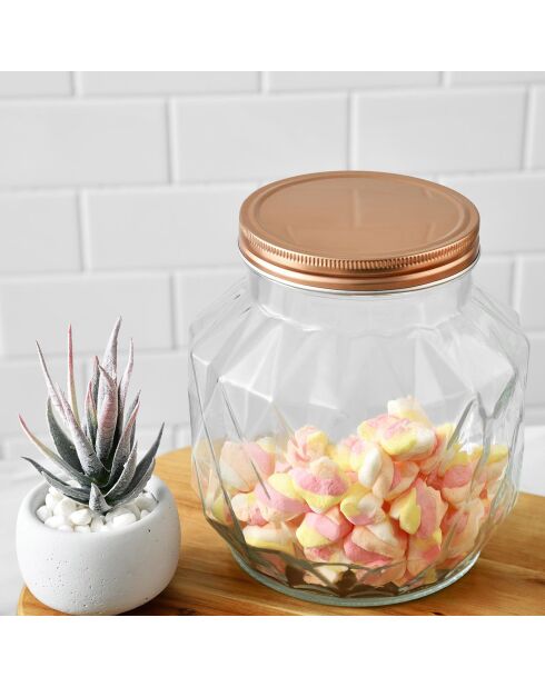 Bocal transparent - 2,2 L