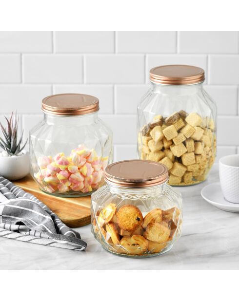 Bocal transparent - 2,2 L