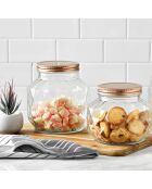 Bocal transparent - 2,2 L