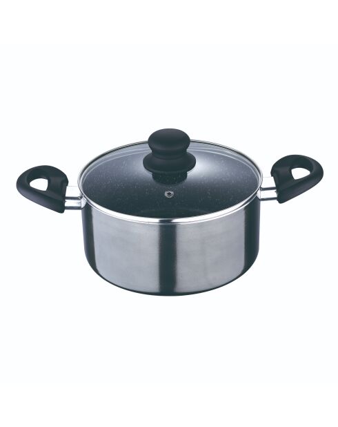 5-delig zwart kookgerei