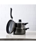 Utensilios de cocina negros de 5 piezas