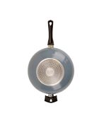 Set van 2 blauwe potten met deksel + wok