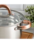 Pentole Onil da 5 pezzi, adatte all'induzione cromata