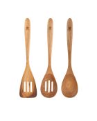 Lot de 3 Ustensiles de cuisine Smart MasterPro bois - D. 33/32/32 cm
