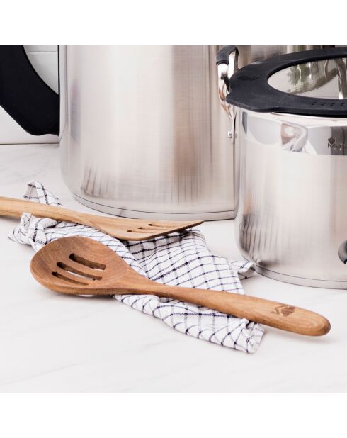 Lot de 3 Ustensiles de cuisine Smart MasterPro bois - D. 33/32/32 cm