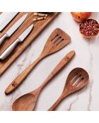 Lot de 3 Ustensiles de cuisine Smart MasterPro bois - D. 33/32/32 cm