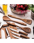 Lot de 3 Ustensiles de cuisine Smart MasterPro bois - D. 33/32/32 cm