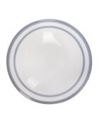 3 tiefe Teller Noia San Ignacio weiß/blau - D. 20cm