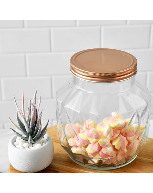 Bocal transparent - 2,9 L