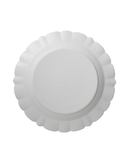 Weißes Tafelservice - 24 Stück