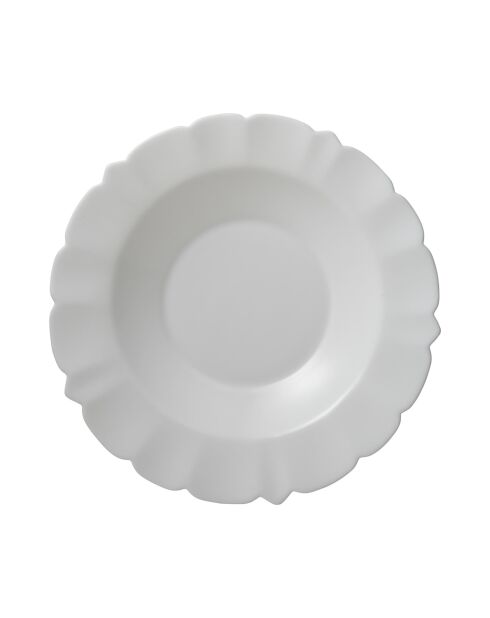 Weißes Tafelservice - 24 Stück