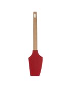Lot de 2 Ustensiles de cuisine : cuillère et spatule rouge