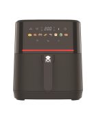 Lot de Friteuse à air Excellence 2200 watts noire/ rouge - 6,5 L