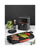 Lot de Friteuse à air Excellence 2200 watts noire/ rouge - 6,5 L