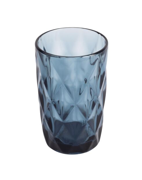 Lot de 8 Verres  bleus - 350 ml