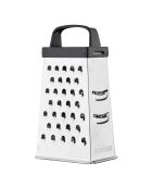 Râpe à 4 faces gris/ noir - D. 8,9x6,4x16,5cm