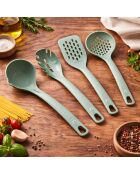 Set de 4 utensilios de cocina verdes