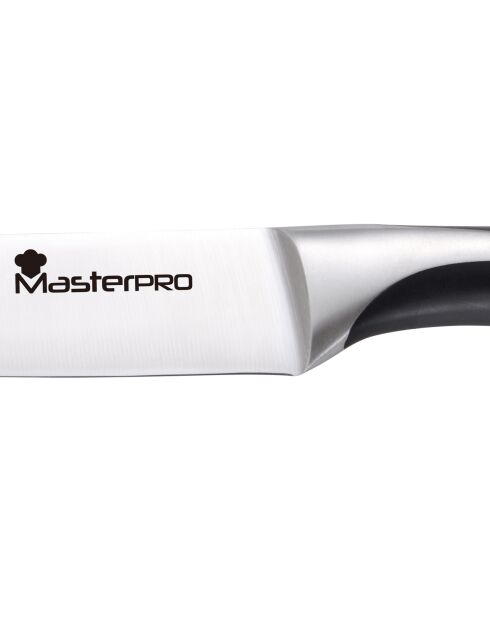 Couteau à pain élégance MasterPro argenté - D. 20 cm