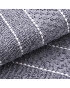 Set de 2 paños de cocina grises