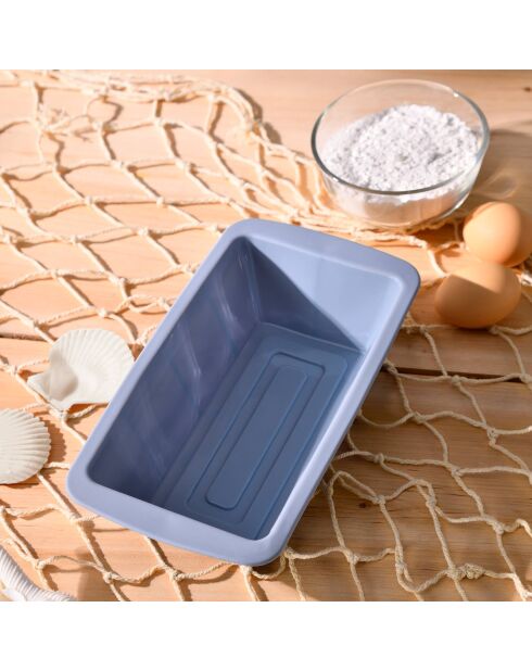 Set aus blauen Brotbackformen von Noia San Ignacio, D. 24,5 x 13/6 cm