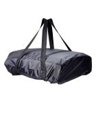 Horno giratorio para pizza a gas negro - D. 32,5×32,5 cm