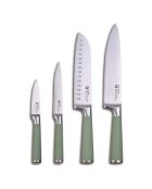 Lot de 4 Couteaux verts