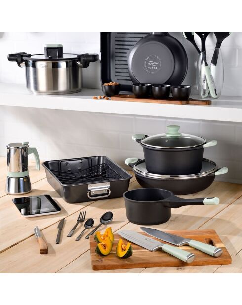 Lot de 4 Couteaux verts