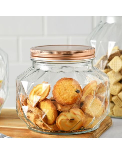 Transparente 1,6-Liter-Flasche