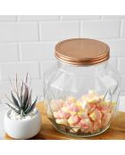 Transparente 1,6-Liter-Flasche