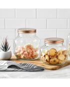 Transparente 1,6-Liter-Flasche