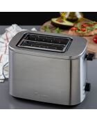 MasterPro 2-delige broodroosterset voor fijnproevers zilver/zwart