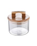 Set mit 2 durchsichtigen Noia San Ignacio Gläsern mit Deckel