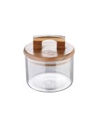 Set mit 2 durchsichtigen Noia San Ignacio Gläsern mit Deckel