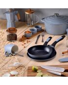 Set mit 2 durchsichtigen Noia San Ignacio Gläsern mit Deckel