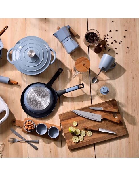 Set mit 2 durchsichtigen Noia San Ignacio Gläsern mit Deckel