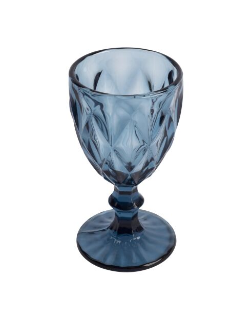 Lot de 8 Verres  bleus - 250 ml