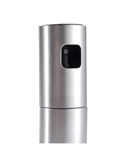 Silberner Öl- und Essigsprüher - D. 4x17,5 cm