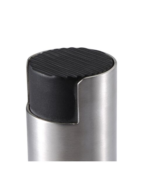 Silberner Öl- und Essigsprüher - D. 4x17,5 cm