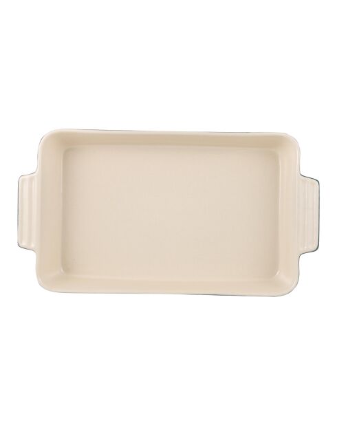 Set mit 2 Küchenutensilien: Löffel und Spatel + 2 rote/grüne rechteckige Schalen