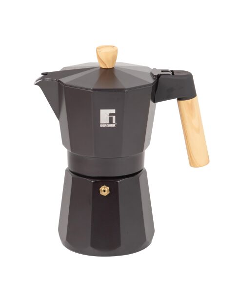 Cafetière noire - D. 17x10x20,5cm