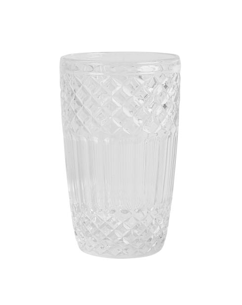 Lot de 8 Verres  transparents - 380ml