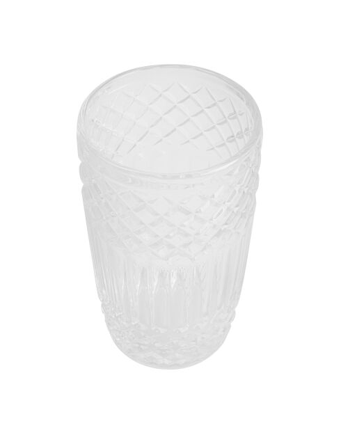 Lot de 8 Verres  transparents - 380ml