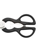 15-teiliges schwarzes Messer