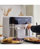 Freidora MasterPro Rocket Duo 900, color gris, 2400 W