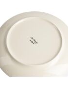 Weißes/schwarzes Tafelservice - 12 Stück