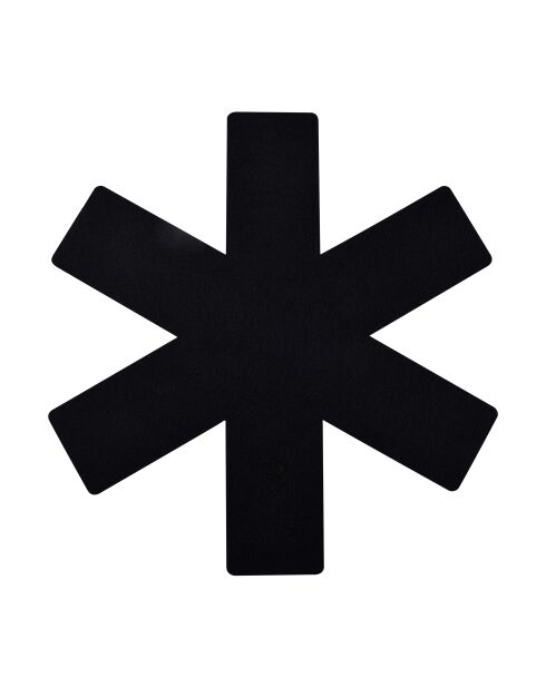 Lot de 5 Protège-Poêles et casseroles noirs