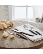 Lot de 16 pièces de couverts San Ignacio noirs